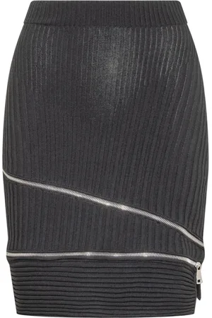 ANDREA ADAMO Nederdel, Dame, Sort, S, Pencil Skirts