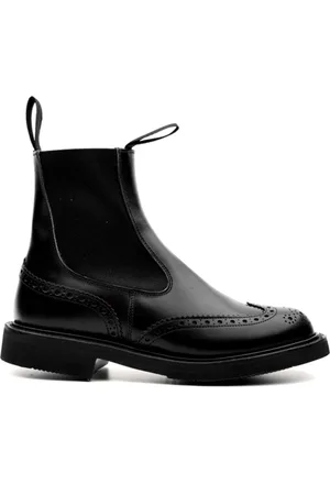 TRICKERS Sko, Herre, Sort, 39 1/2 EU, Silvia Box Calf Støvler