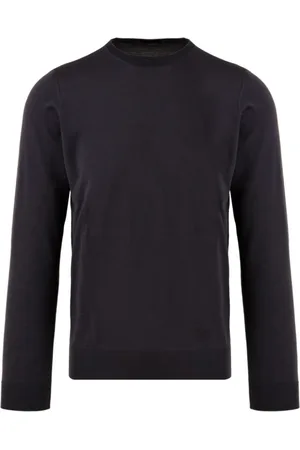 DRUMOHR Strik, Herre, Grå, XL, Uld, Grå Sweaters til Mænd