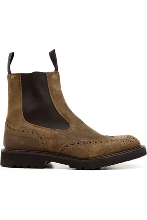TRICKERS Sko, Herre, Brun, 44 EU, Beige Trickers Støvle Model 2754 Henry