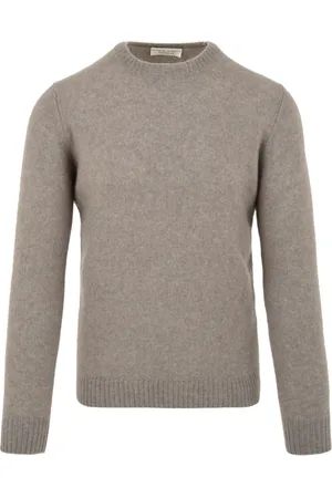 FILIPPO DE LAURENTIIS Strik, Herre, Grå, 2XL, Dove Grey Sweaters til Mænd