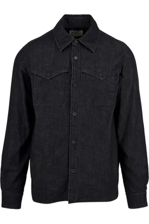 Aspesi Jakke, Herre, Blå, M, Denim, Denim Herreskjorte Ce51 G857