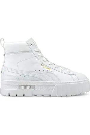 PUMA Sko, Dame, Hvid, 43 EU, Uld, Hvide Mid Booties