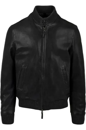 THE JACK LEATHERS Jakke, Herre, Sort, 2XL, Læder, Moderne Læderjakker