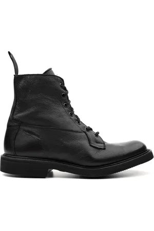 TRICKERS Sko, Herre, Sort, 40 1/2 EU, Sorte Burford Støvler