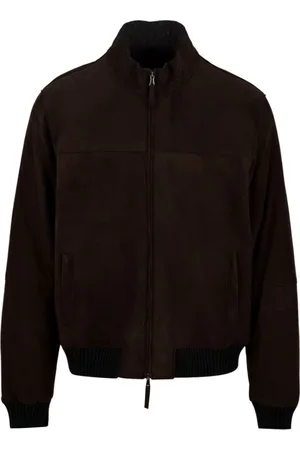 THE JACK LEATHERS Jakke, Herre, Brun, 2XL, Læder, Chelsea Brun Læderjakker