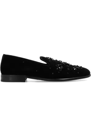 Dolce & Gabbana Sko, Herre, Sort, 43 EU, Læder, ‘Milano’ loafers