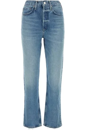 AGOLDE Jeans, Dame, Blå, W28, Denim, Klassiske Denim Jeans