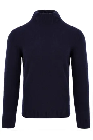 FILIPPO DE LAURENTIIS Strik, Herre, Blå, L, Uld, Dv3Ml Cs7Rg 890 Sweaters