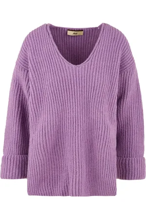 AKEP Strik, Dame, Lilla, XS, Uld, Lilla Sweater