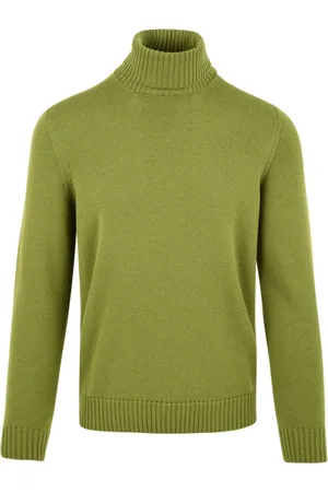 DRUMOHR Strik, Herre, Grøn, L, Herre Sweaters