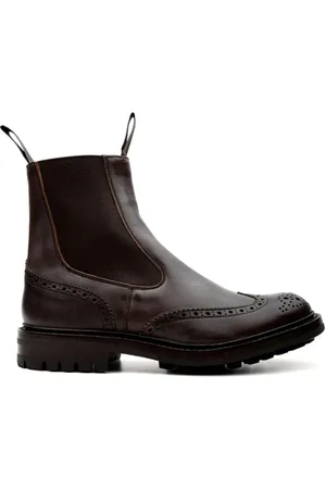 TRICKERS Sko, Herre, Brun, 40 EU, Læder, Henry Læderstøvler