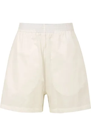 Douuod Woman Shorts, Dame, Hvid, S, Uld, Hvide Shorts til Kvinder