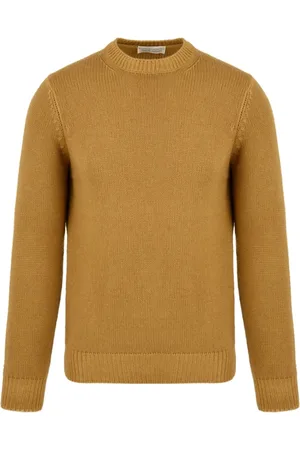 FILIPPO DE LAURENTIIS Strik, Herre, Gul, S, Gc3Ml Wsc5Rv Sweaters
