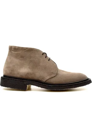 TRICKERS Sko, Herre, , 42 1/2 EU, Suede, Aldo Chukka Boot i Visone Suede