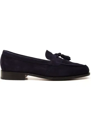 TRICKERS Sko, Herre, Blå, 43 EU, Blå Mocassini Sko