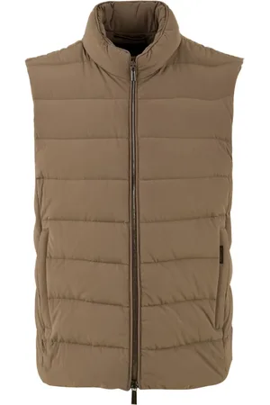 MOORER Jakke, Herre, , M, Uld, Brun Oliver-KN Herre Gilet