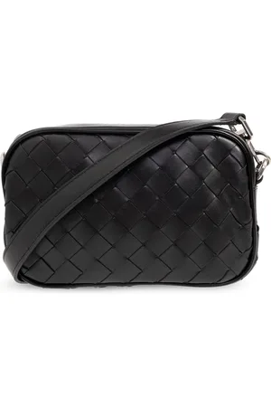 Bottega Veneta Taske, Herre, Sort, ONE SIZE, Uld, Camera Mini Skuldertaske
