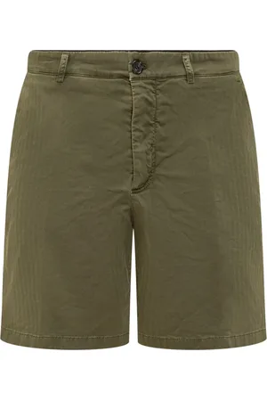 DEPARTMENT FIVE Shorts, Herre, Grøn, W34, Casual Shorts