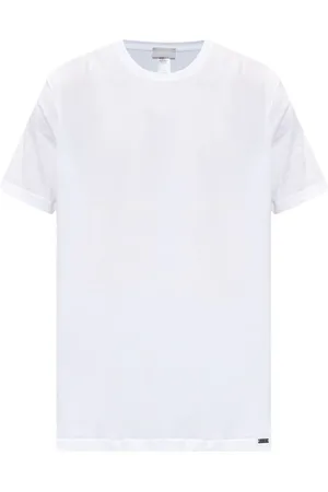 Hanro Top, Herre, Hvid, S, Bomuld, Bomuld T-shirt