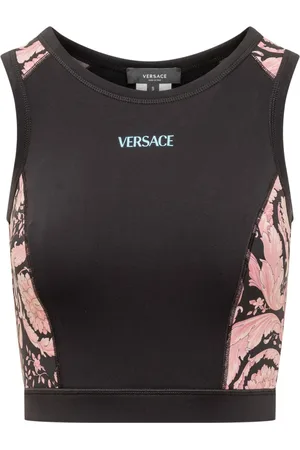 VERSACE Top, Dame, Sort, L, Uld, Top Sports BH
