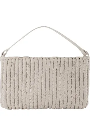 Nanushka Taske, unisex, Hvid, ONE SIZE, Læder, Læder hndtasker
