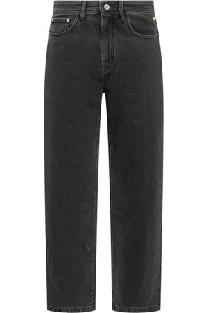 GCDS Jeans, Herre, Sort, W30, Denim, Straight Jeans