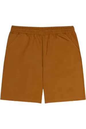 DOLLY NOIRE Shorts, Herre, Brun, L, Uld, Moderne Bermuda Shorts