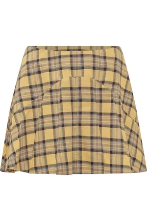 Collina Strada Nederdel, Dame, Flerfarvet, XS, Uld, Sara Nederdel - Stilfuld og Trendy