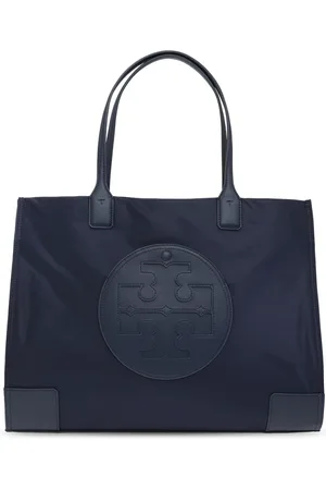 Tory Burch Taske, Dame, Blå, ONE SIZE, Uld, Ella Shopper Taske