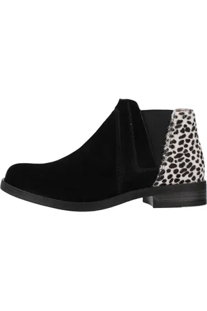 Clarks Sko, Dame, Sort, 37 EU, Læder, Ankelstøvler