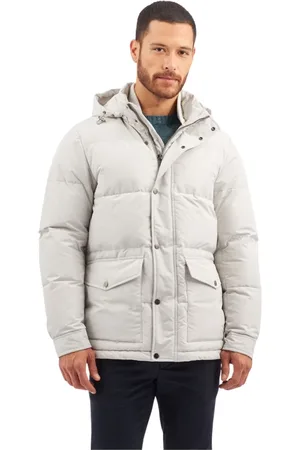 Brooks Brothers Jakke, Herre, , L, Uld, Sandfarvet pufferjakke