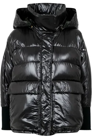 TATRAS Jakke, Dame, Sort, M, Nylon, Sort Nylon Jakke med Aftagelig Hætte