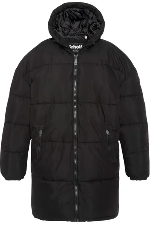 Schott NYC Jakke, Herre, Sort, XS, Bomuld, Lang hættedunjakke - Sort