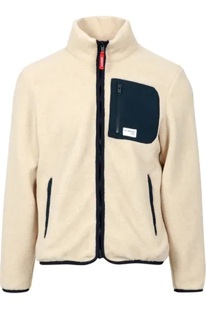 FAY Jakke, Herre, , L, Uld, Faux Sheepskin Windbreaker Jakke