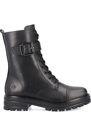 Remonte Sko, Dame, Sort, 37 EU, Uld, Sorte Lukkede Booties