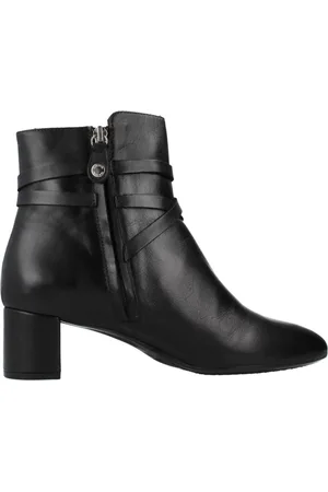 Geox Sko, Dame, Sort, 36 EU, Uld, Heeled Støvler