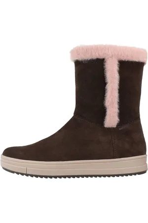 Geox Sko, Dame, Brun, 39 EU, Uld, Winter Støvler