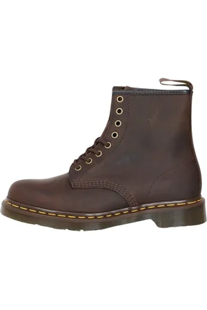 Dr. Martens Sko, Herre, Brun, 43 EU, Læder, 8 Eye 1460 Gaucho Støvler
