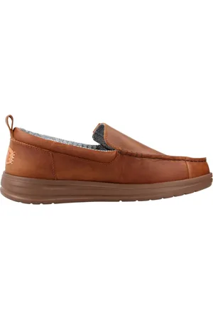 Hey dude Sko, Herre, Brun, 44 EU, Uld, Loafers