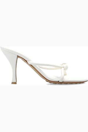 Bottega Veneta Sko, Dame, Hvid, 37 1/2 EU, Blink Mules