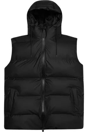 Rains Jakke, Herre, Sort, S, Uld, Alta Puffer Vest - Sort