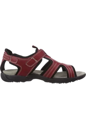 Camel Active Sko, Dame, Rød, 36 EU, Læder, Komfortabel Suez Damesandal
