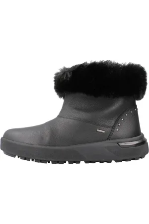 Geox Sko, Dame, Sort, 39 EU, Uld, Winter Støvler