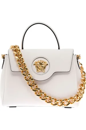 VERSACE Taske, Dame, Hvid, ONE SIZE, Uld, HandBag