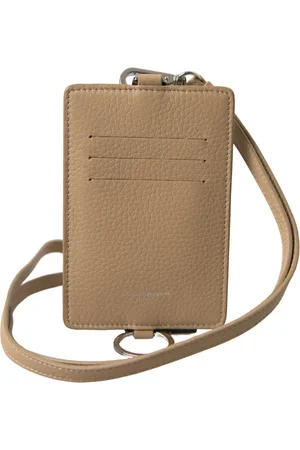 Dolce & Gabbana Tilbehør, Herre, , ONE SIZE, Læder, Herre Læder Logo Kortholder Pung