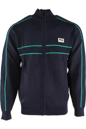 Fila Sweathshirts & Hoodies, Herre, Blå, M, Blå Herre Vest