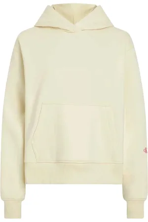 Calvin Klein Sweathshirts & Hoodies, Dame, , L, Bomuld, Back Bold Hættetrøje