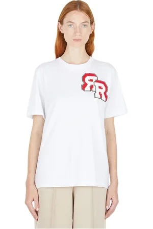 Rokh Top, Dame, Hvid, S, Bomuld, T-shirts
