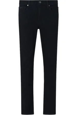 Calvin Klein Jeans, Herre, Sort, W31, Bomuld, Slim Fit Straight Leg Jeans